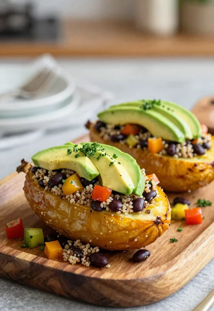 10 Healthy Yam Recipes for Nourishing Cozy Sides - 5. Stuffed Yams with Quinoa and Veggies