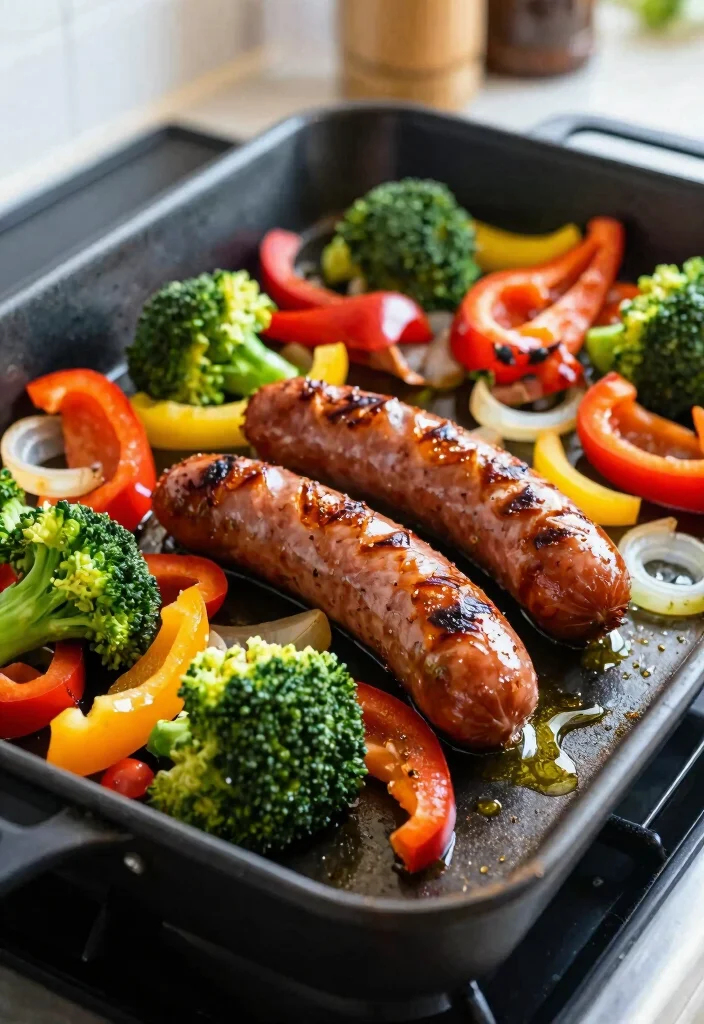 10 Italian Sausage Keto Recipes for Easy Flavor-Packed Dinners - 3. One-Pan Italian Sausage and Veggies