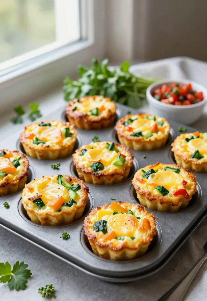 10 Keto Egg Recipes for Simple Protein-Packed Meals - 4. Cheesy Egg Muffins
