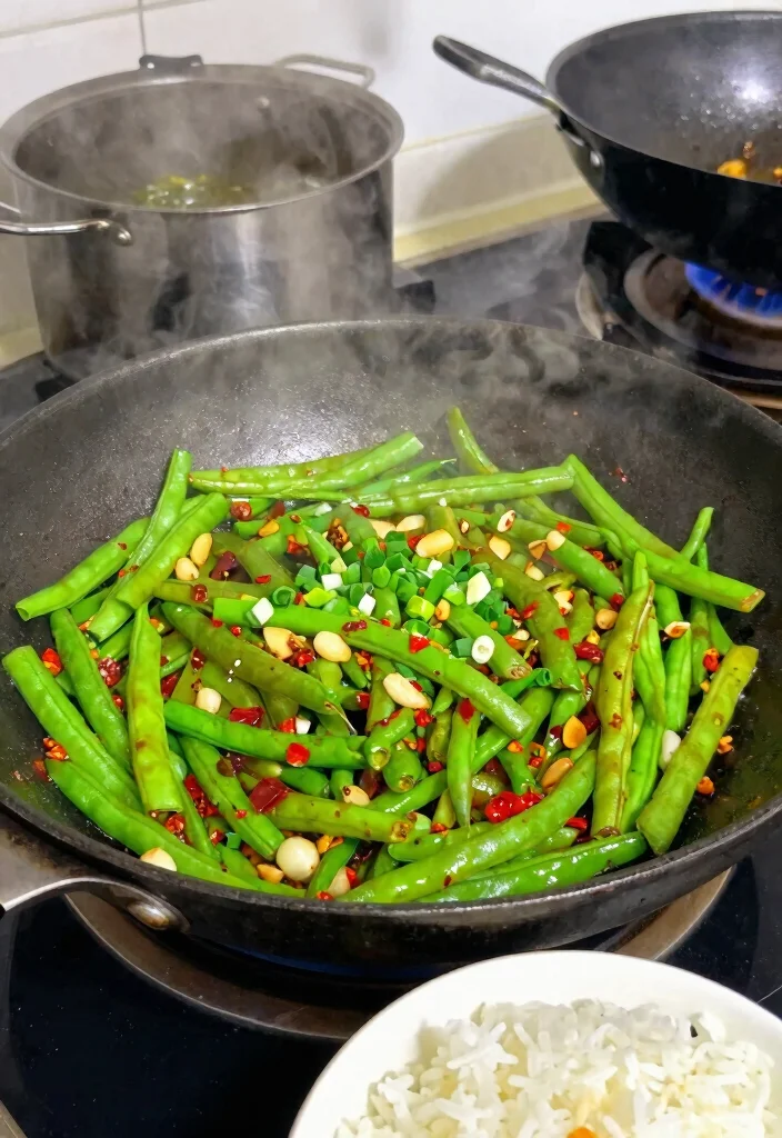 10 Keto Green Bean Recipes for Easy Low-Carb Sides - 3. Spicy Green Bean Stir-Fry