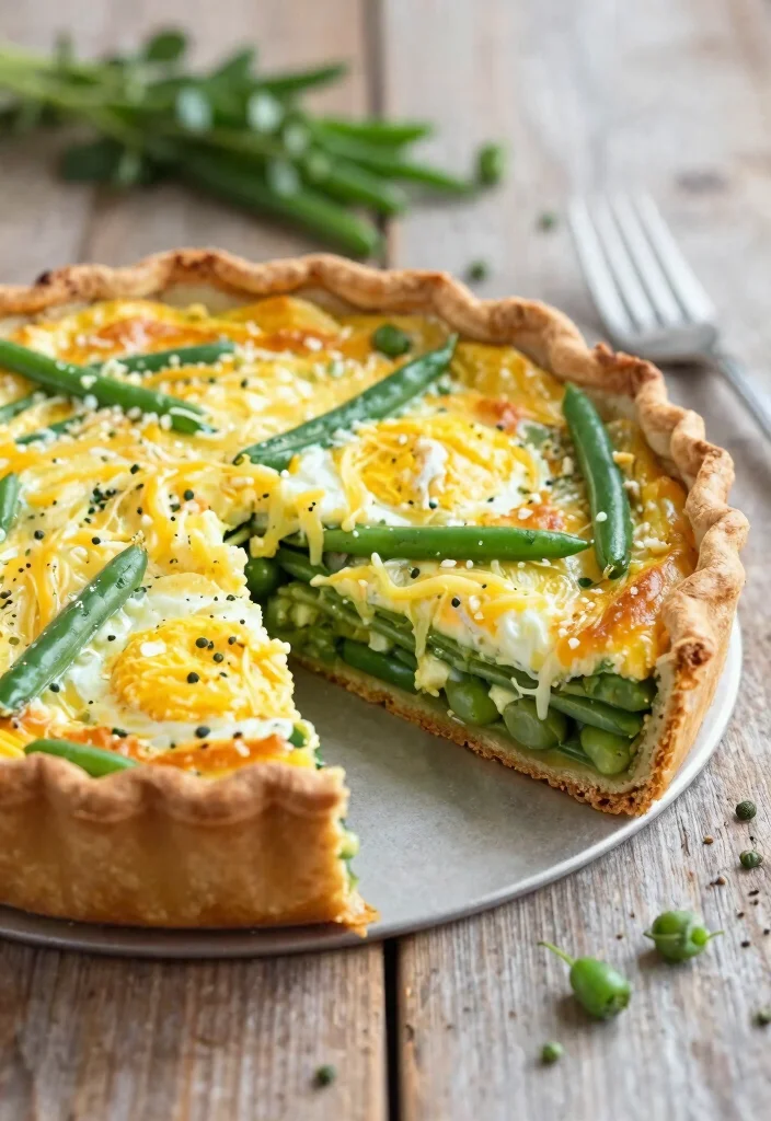 10 Keto Green Bean Recipes for Easy Low-Carb Sides - 7. Green Bean Quiche