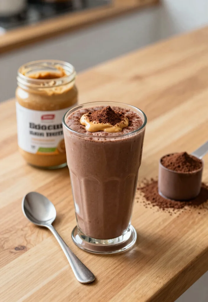 10 Keto Protein Shake Recipes for Easy Low-Carb Fuel - 2. Chocolate Peanut Butter Protein Shake