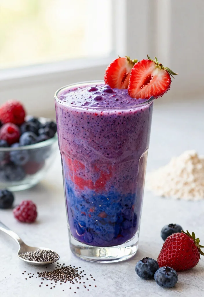 10 Keto Protein Shake Recipes for Easy Low-Carb Fuel - 3. Berry Blast Protein Shake