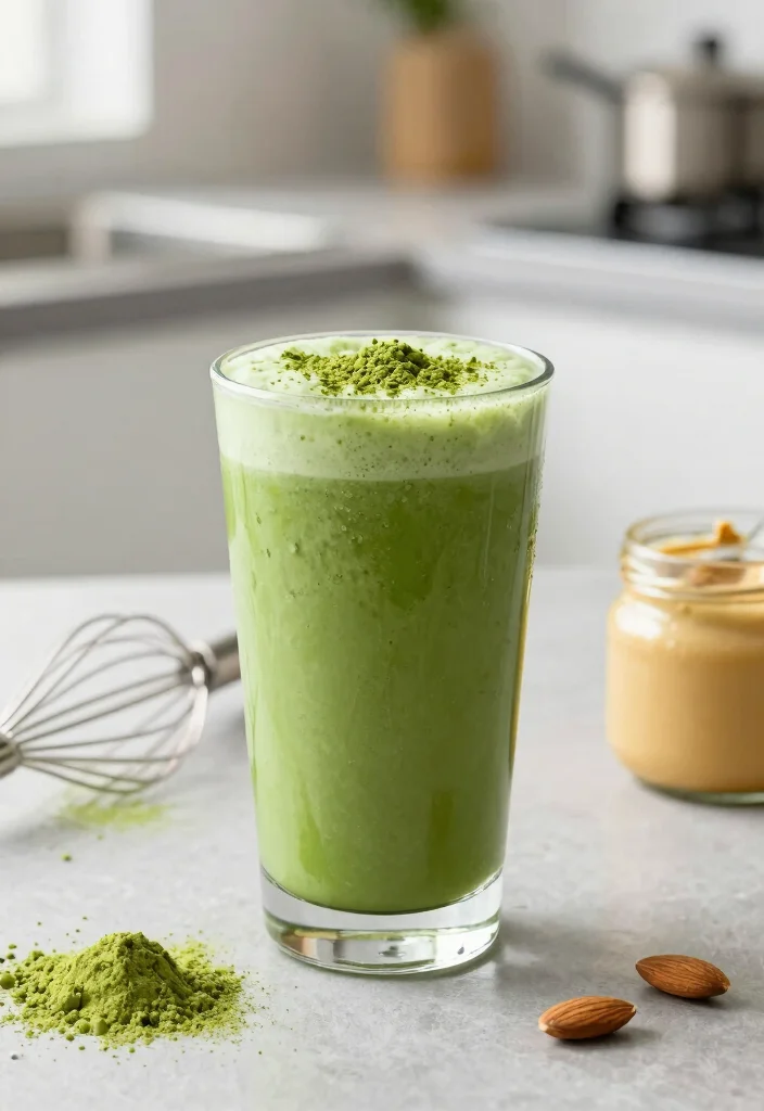 10 Keto Protein Shake Recipes for Easy Low-Carb Fuel - 5. Matcha Green Tea Protein Shake