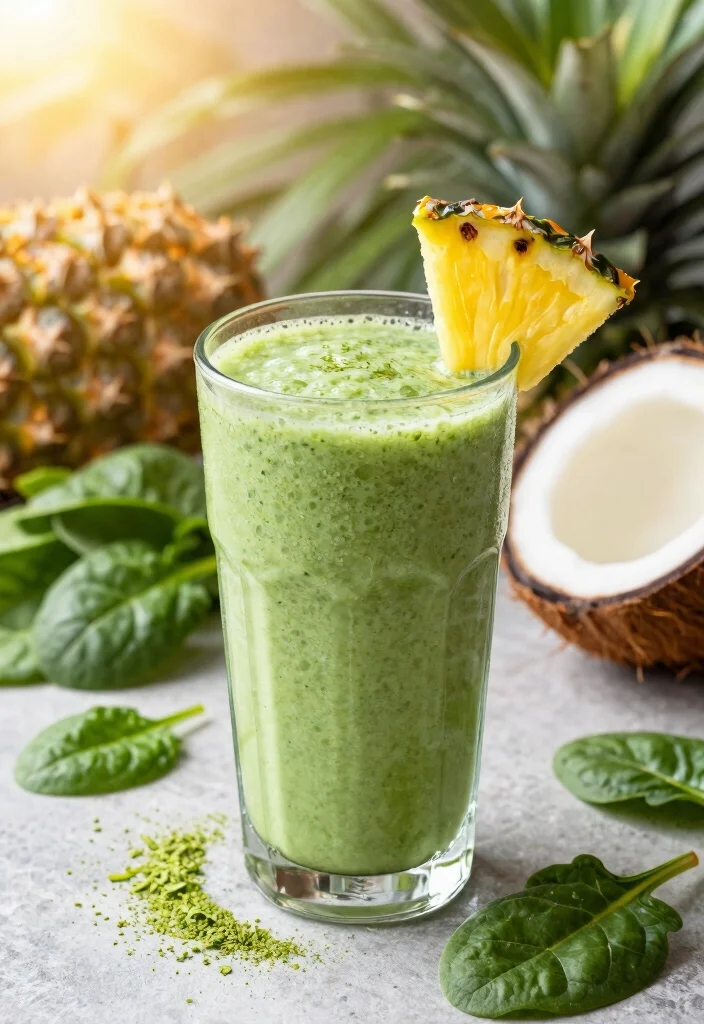 10 Keto Protein Shake Recipes for Easy Low-Carb Fuel - 8. Tropical Green Protein Shake