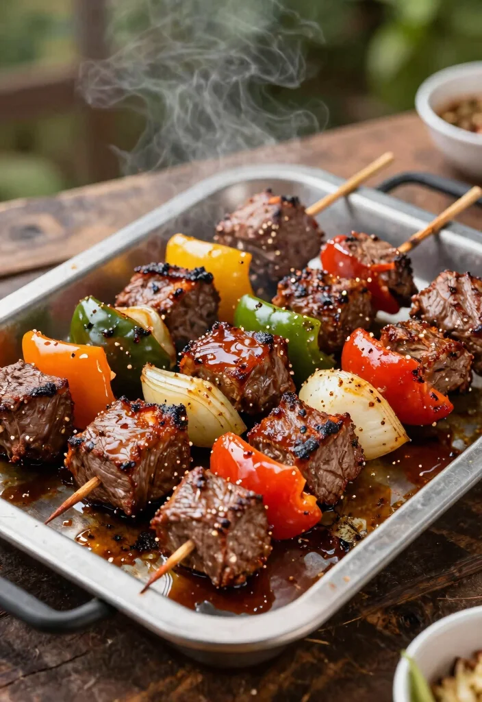 10 Keto Steak Recipes for Easy High-Protein Low-Carb Meals - 3. Spicy Cajun Steak Skewers