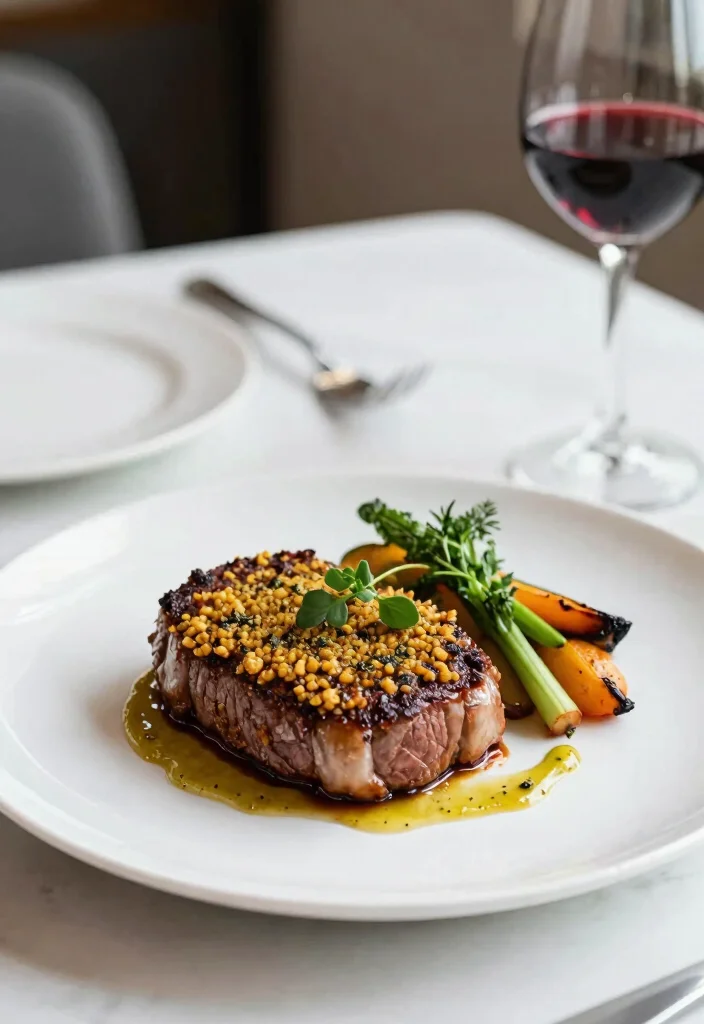 10 Keto Steak Recipes for Easy High-Protein Low-Carb Meals - 7. Mustard and Herb Crusted Steak