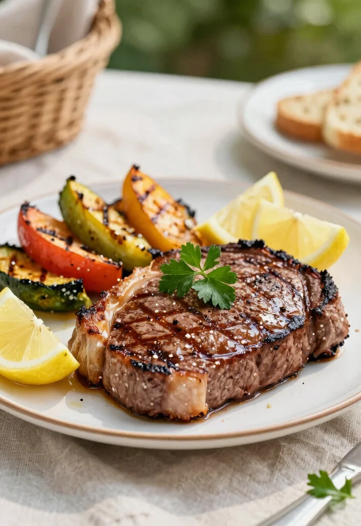 10 Keto Steak Recipes for Easy High-Protein Low-Carb Meals - 8. Lemon Garlic Grilled Steak