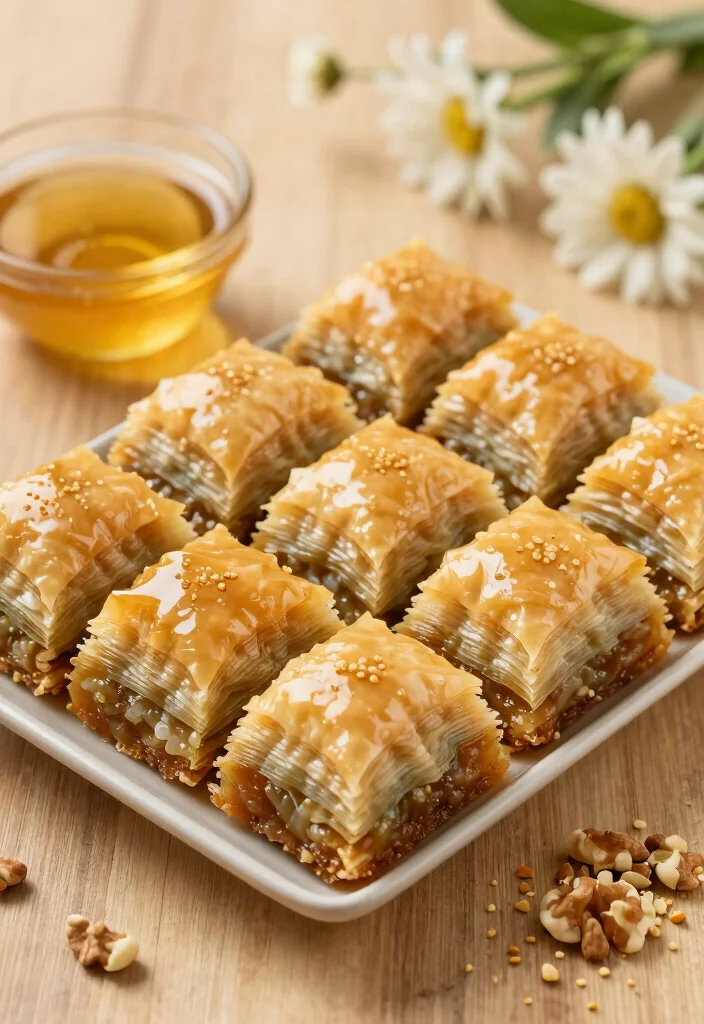 10 Phyllo Dough Dessert Recipes for Light Crispy Sweet Layers - 1. Classic Baklava with Honey Syrup