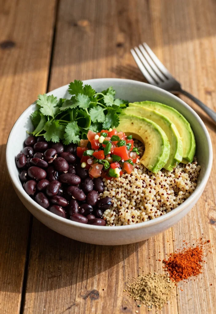 10 Single-Serve Dinner Recipes for Easy Minimal-Cook Nights - 1. Quinoa and Black Bean Bowl