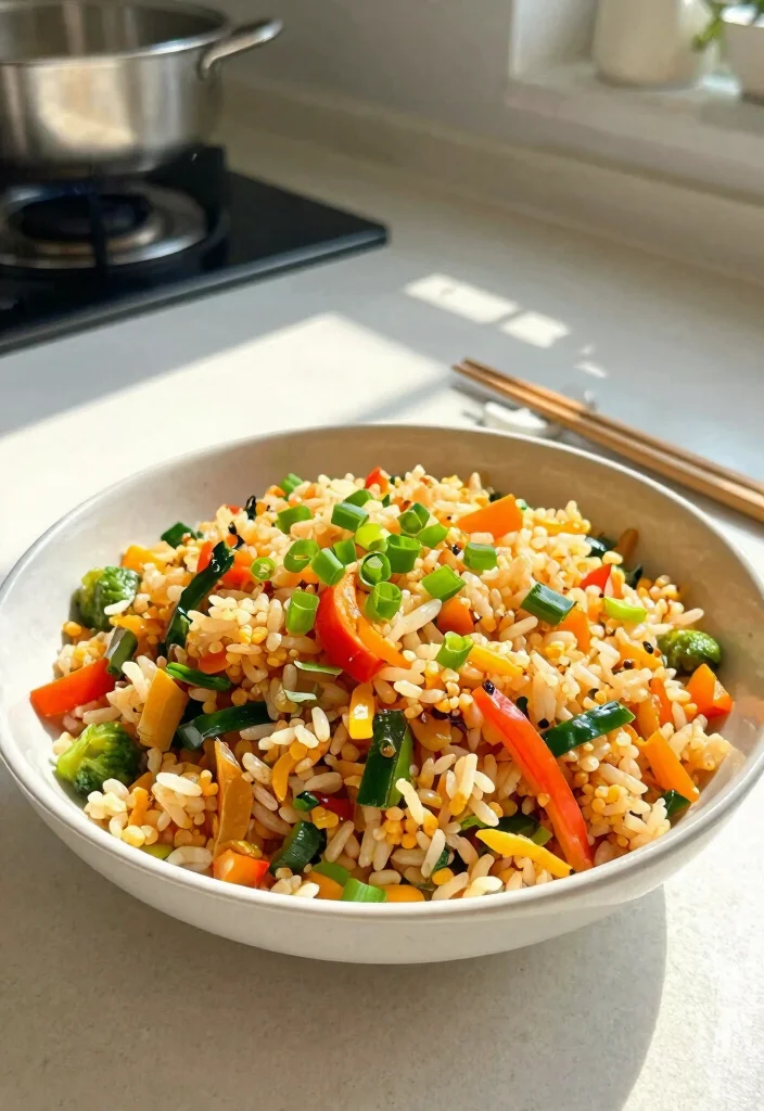10 Single-Serve Dinner Recipes for Easy Minimal-Cook Nights - 4. Easy Veggie Fried Rice