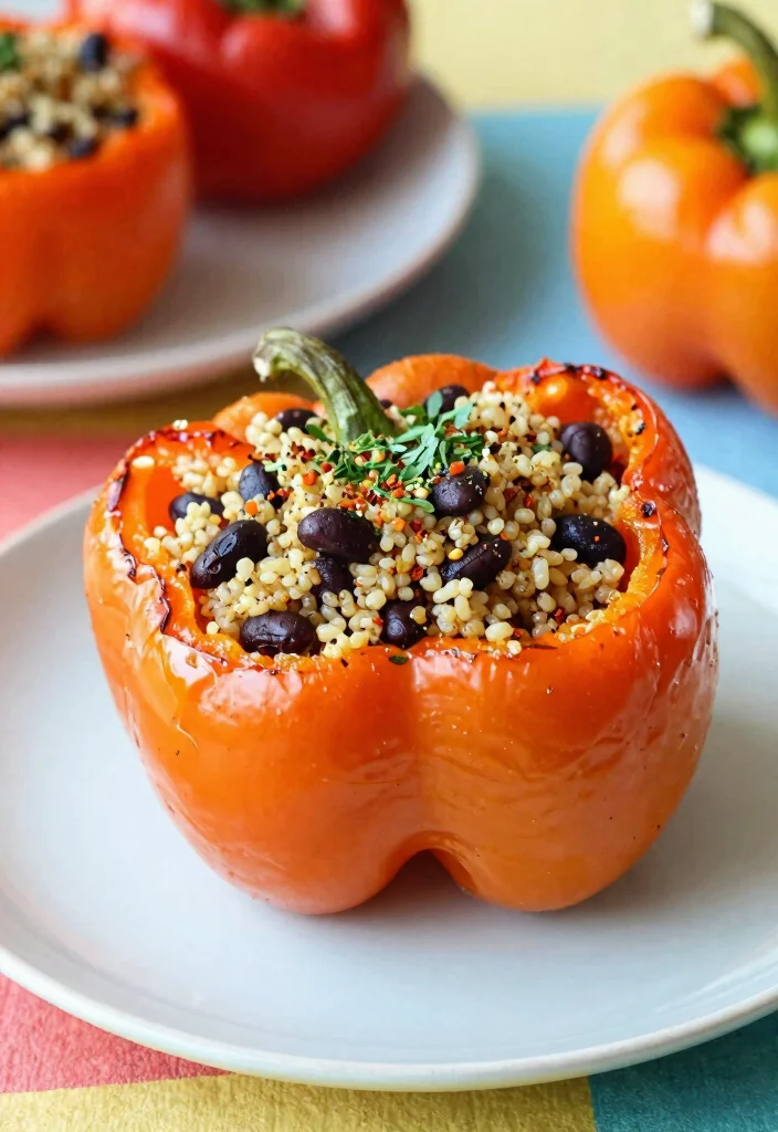 10 Single-Serve Dinner Recipes for Easy Minimal-Cook Nights - 7. Stuffed Bell Peppers