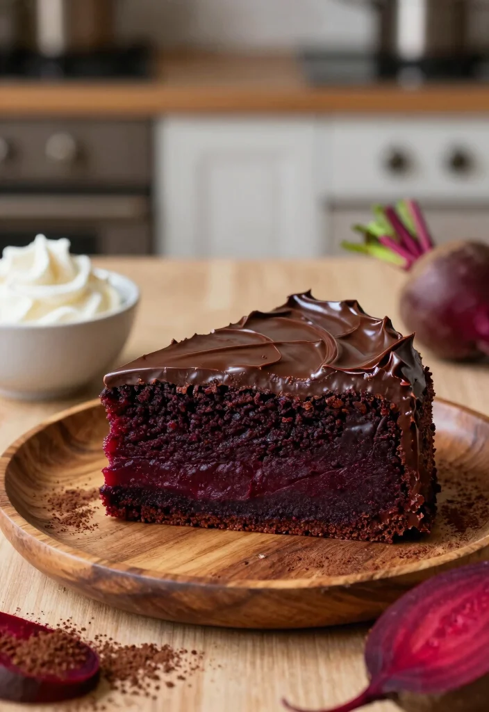 10 Vegan Beet Recipes for Bright Nutritious Plant-Based Meals - 1. Beetroot Chocolate Cake