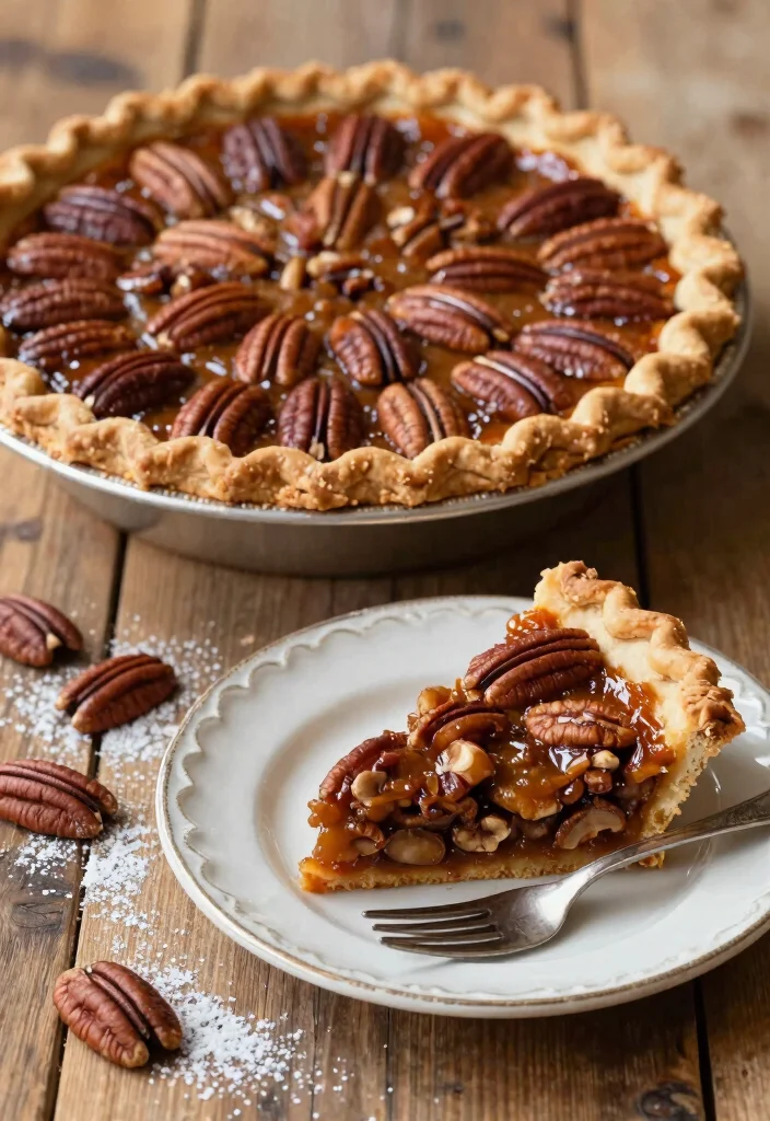 10 Vegan Christmas Recipes for Easy Festive Plant-Based Meals - 1. Maple Pecan Holiday Pie