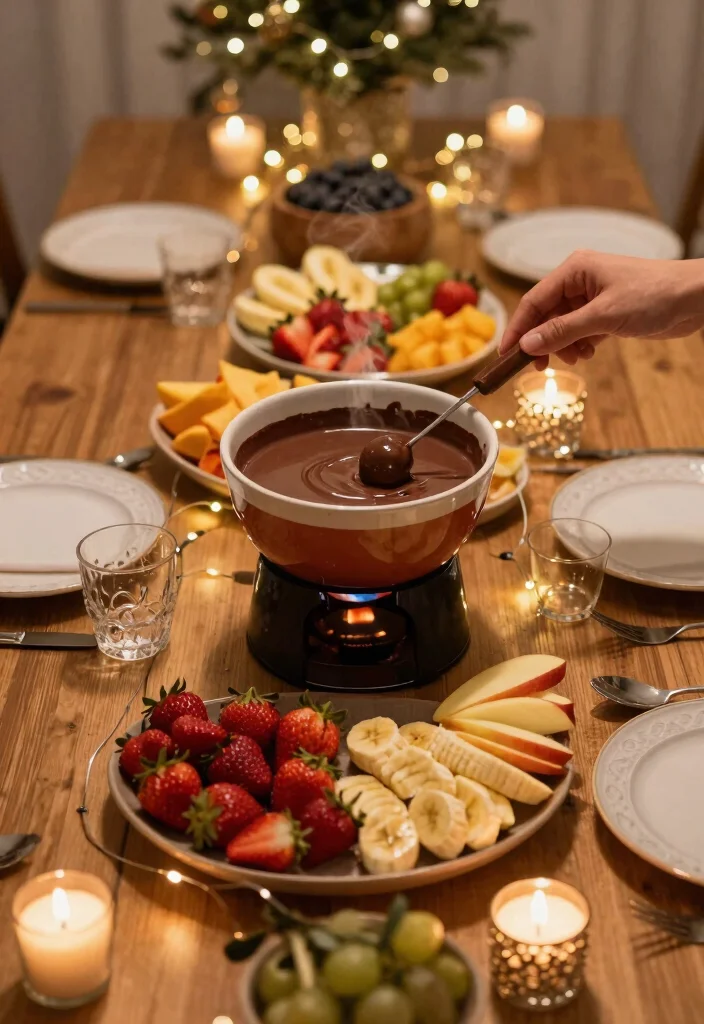 10 Vegan Christmas Recipes for Easy Festive Plant-Based Meals - 9. Vegan Chocolate Fondue