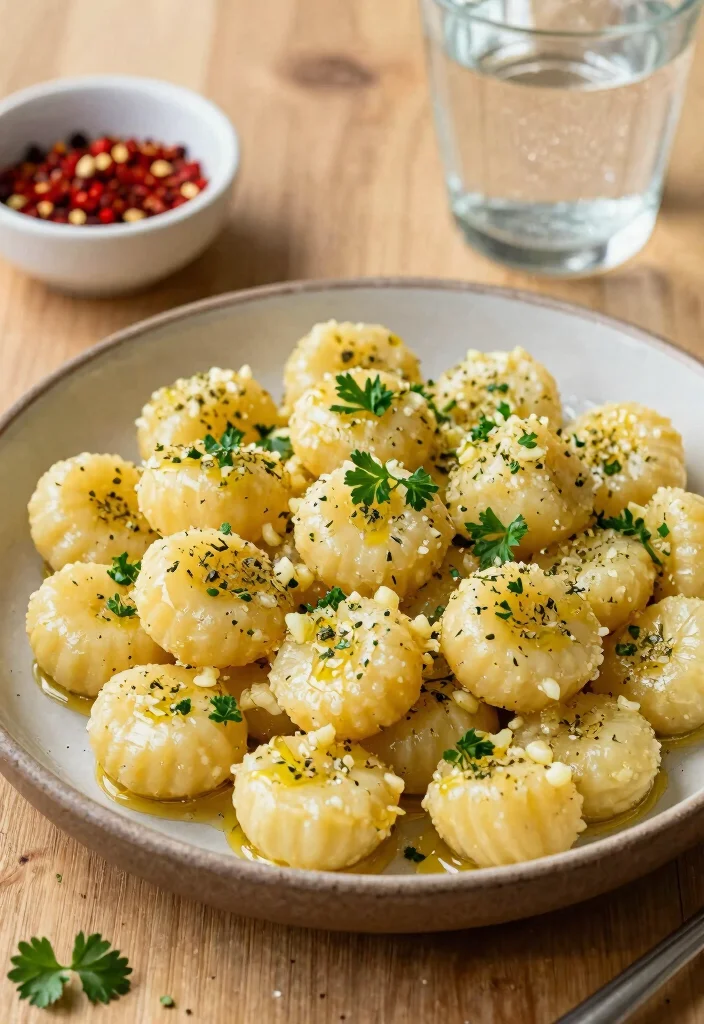 10 Vegan Gnocchi Recipes for Cozy Simple Weeknight Plates - 10. Garlic Bread Gnocchi