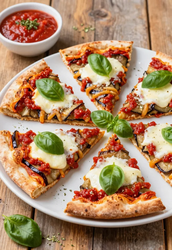 10 Vegan Keto Recipes for Simple Low-Carb Plant Meals - 4. Eggplant Pizza Bites
