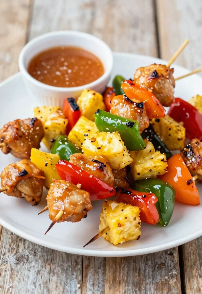 12 Asian Dinner Recipes for Simple Flavor-Packed Weeknight Meals - 10. Sweet and Sour Chicken Skewers