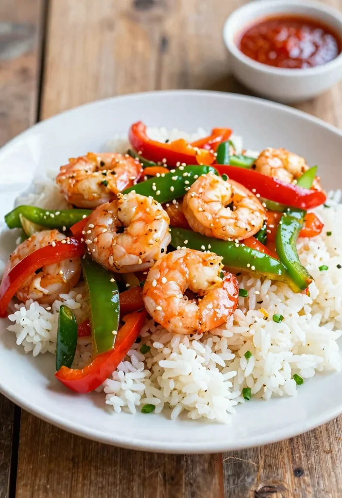 12 Asian Dinner Recipes for Simple Flavor-Packed Weeknight Meals - 2. Spicy Garlic Shrimp Stir-Fry