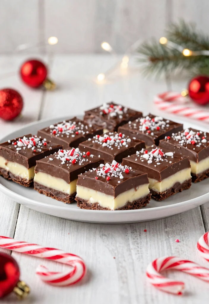 12 Christmas Dinner Recipes for Festive Cozy Holiday Meals - 11. Chocolate Peppermint Bark