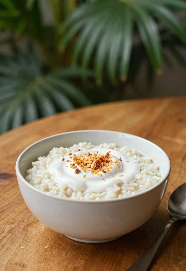 12 Coconut Dessert Recipes for Easy Tropical Sweet Ideas - 5. Coconut Rice Pudding