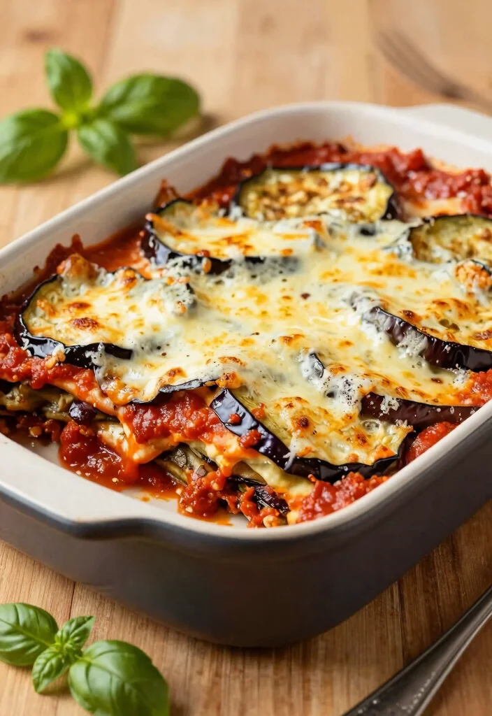 12 Easy Dinner Casserole Recipes for Quick Comforting Meals - 8. Eggplant Parmesan Casserole
