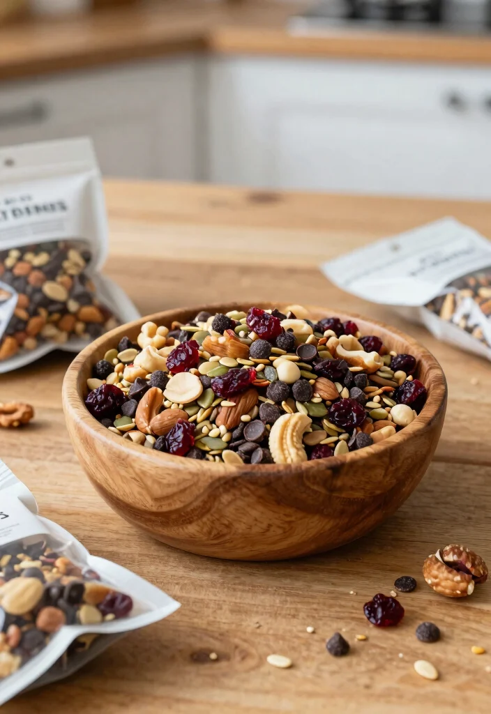 12 Easy Healthy Snack Recipes for Quick Nutritious Bites - 2. Quick Trail Mix