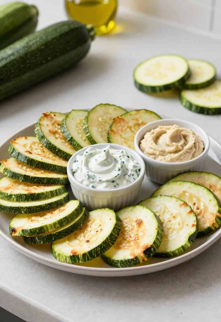 12 Easy Healthy Snack Recipes for Quick Nutritious Bites - 6. Zucchini Chips