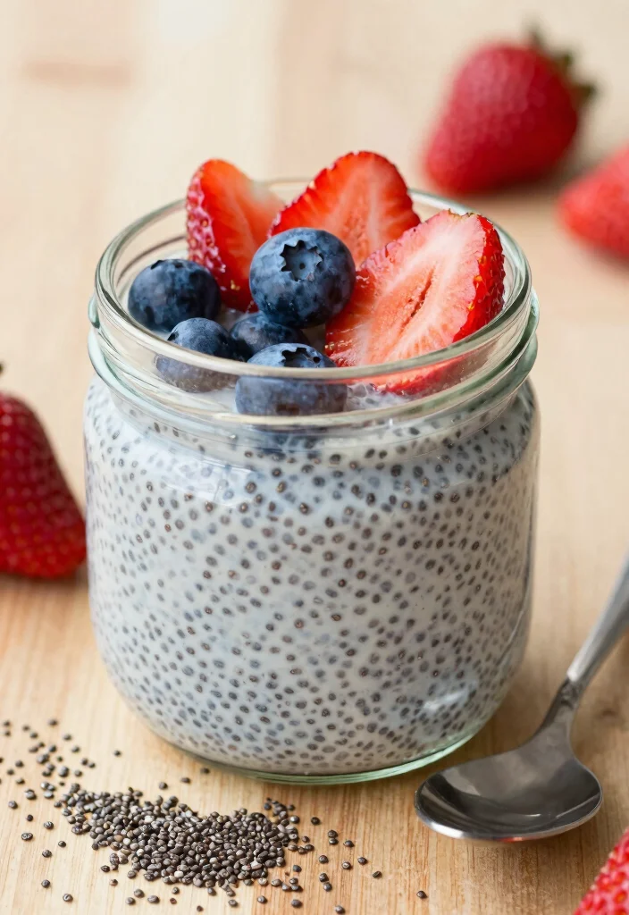 12 Easy Healthy Snack Recipes for Quick Nutritious Bites - 8. Chia Seed Pudding