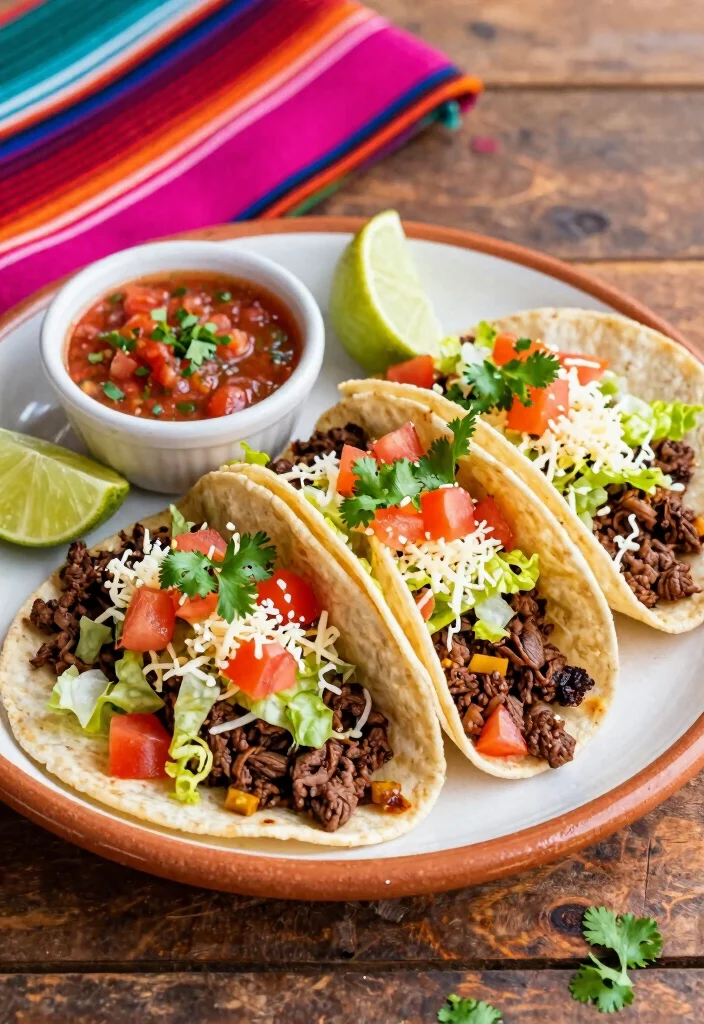 12 Easy Mexican Dinner Recipes for Bold Simple Weeknight Meals - 2. Easy Beef Tacos