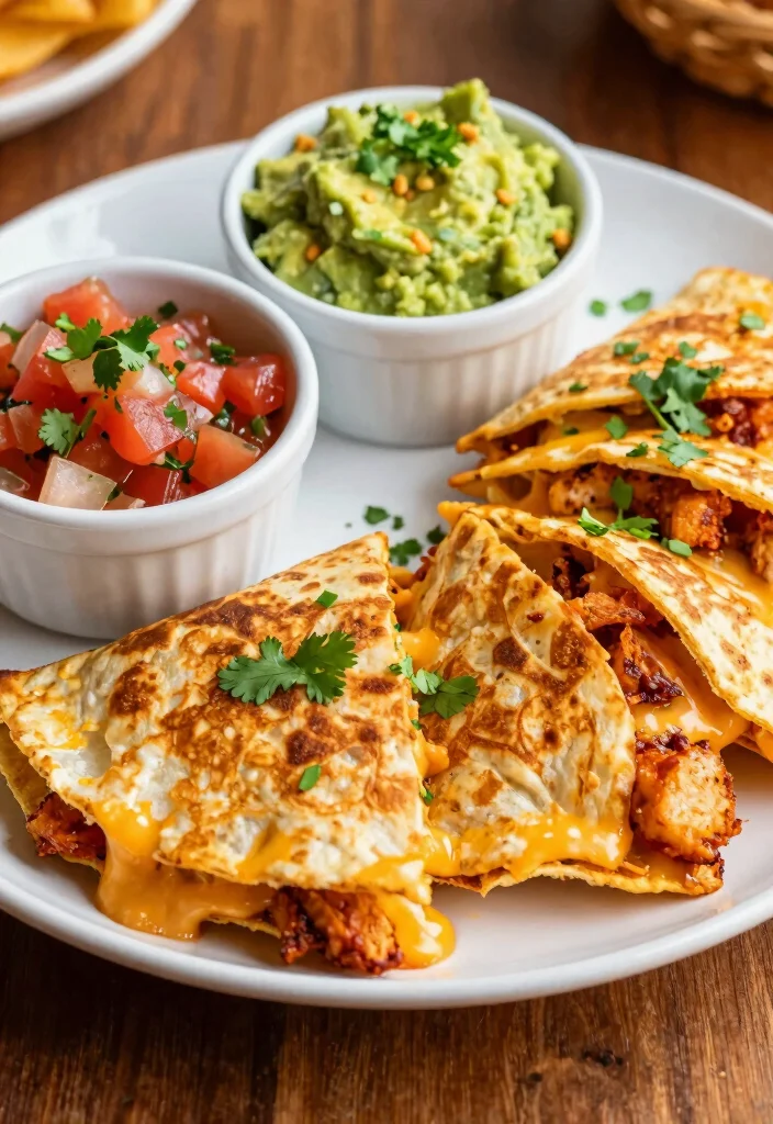 12 Easy Mexican Dinner Recipes for Bold Simple Weeknight Meals - 6. Spicy Chicken Quesadillas