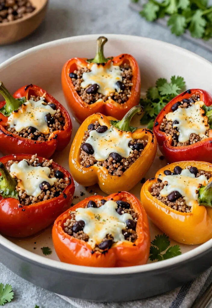 12 Easy Mexican Dinner Recipes for Bold Simple Weeknight Meals - 7. Mexican Stuffed Peppers