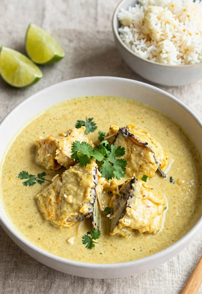 12 Fish Keto Recipes for Light Healthy Low-Carb Meals - 8. Coconut Curry Fish