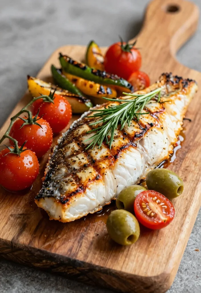 12 Fish Keto Recipes for Light Healthy Low-Carb Meals - 9. Mediterranean Grilled Fish
