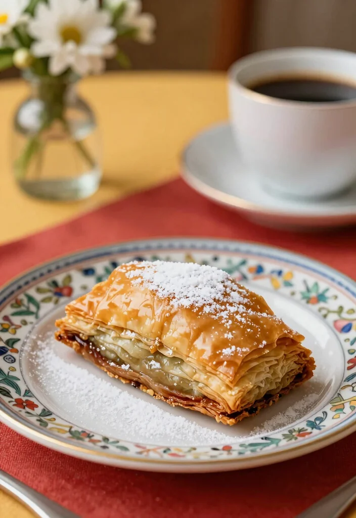 12 Greek Dessert Recipes with Easy Classic Sweet Flavors - 11. Bougatsa – Cream-Filled Pastry