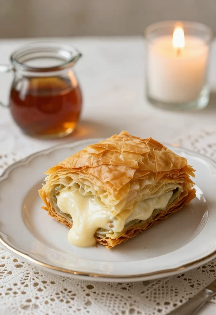 12 Greek Dessert Recipes with Easy Classic Sweet Flavors - 2. Galaktoboureko – Custard-Filled Pastry