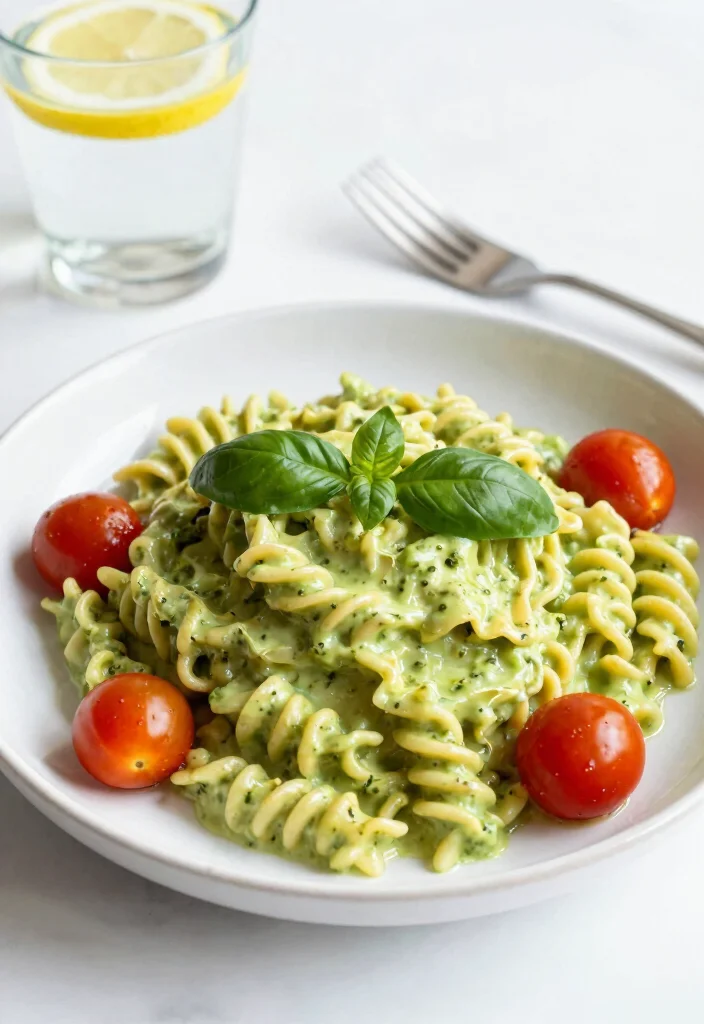 12 Healthy Avocado Recipes for Fresh Simple Everyday Meals - 2. Creamy Avocado Pasta