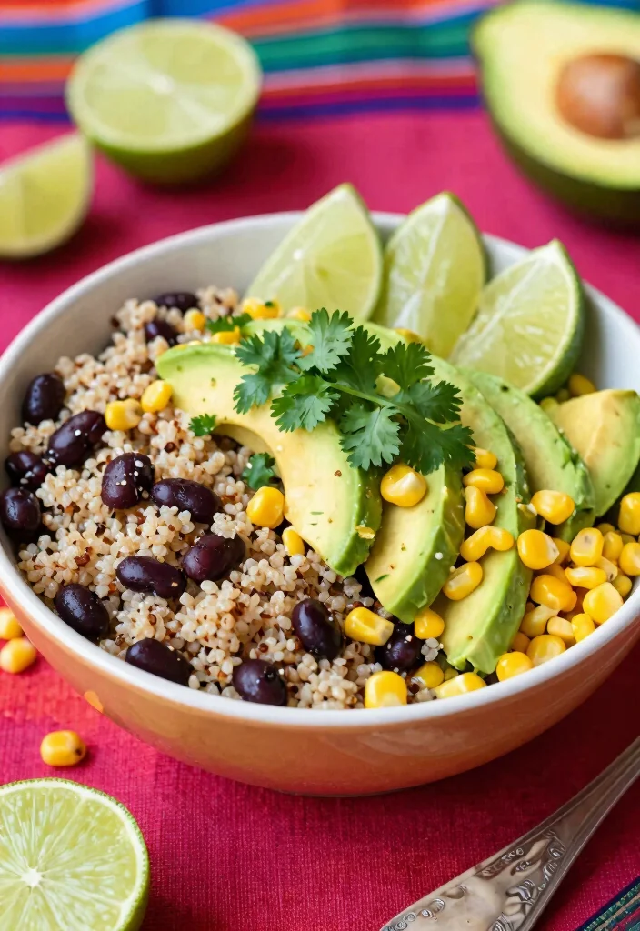 12 Healthy Avocado Recipes for Fresh Simple Everyday Meals - 4. Mexican Avocado Quinoa Salad