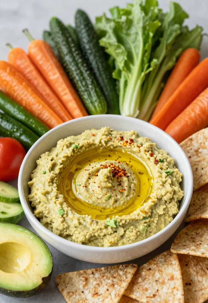 12 Healthy Avocado Recipes for Fresh Simple Everyday Meals - 6. Spicy Avocado Hummus