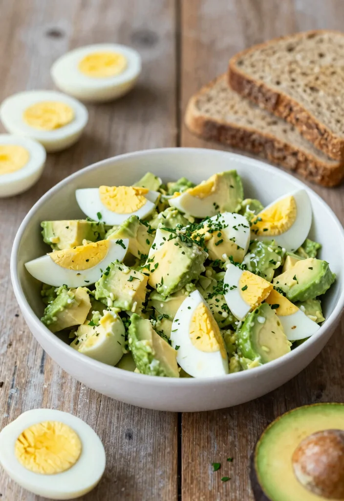 12 Healthy Avocado Recipes for Fresh Simple Everyday Meals - 7. Avocado Egg Salad