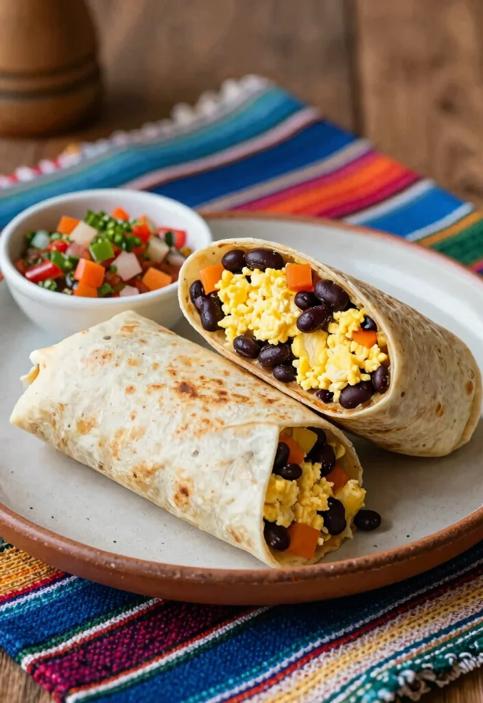 12 Healthy Egg Recipes for Easy Protein-Packed Meals - 12. Egg and Bean Burrito