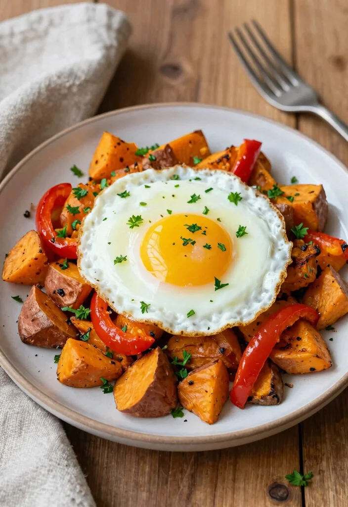 12 Healthy Egg Recipes for Easy Protein-Packed Meals - 5. Sweet Potato and Egg Hash