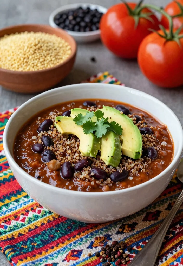 12 Healthy Instant Pot Recipes for Fast Nutritious Dinners - 2. Quinoa and Black Bean Chili