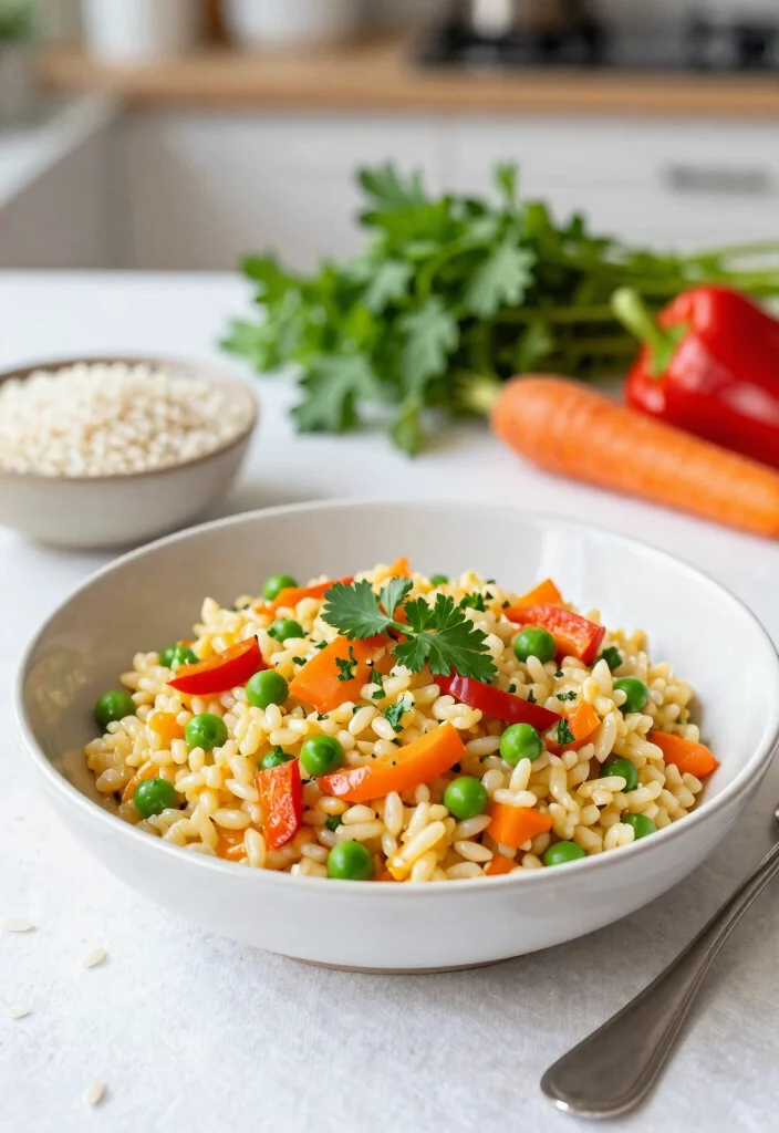 12 Healthy Instant Pot Recipes for Fast Nutritious Dinners - 4. Instant Pot Vegetable Risotto