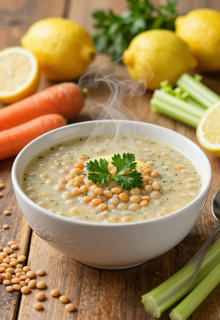 12 Healthy Instant Pot Recipes for Fast Nutritious Dinners - 5. Lemon Garlic Lentil Soup