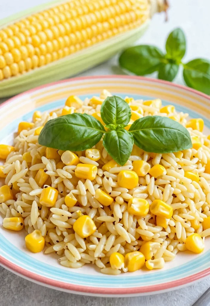12 Healthy Orzo Recipes for Light Flavor-Packed Meals - 11. Orzo with Corn and Basil