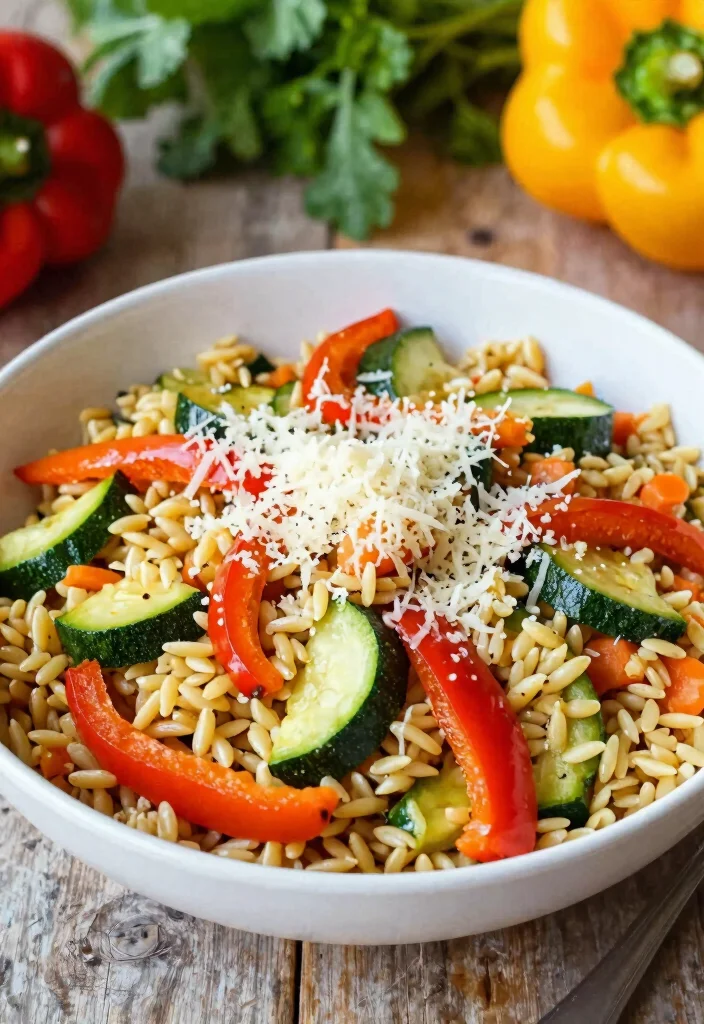12 Healthy Orzo Recipes for Light Flavor-Packed Meals - 8. Orzo Primavera