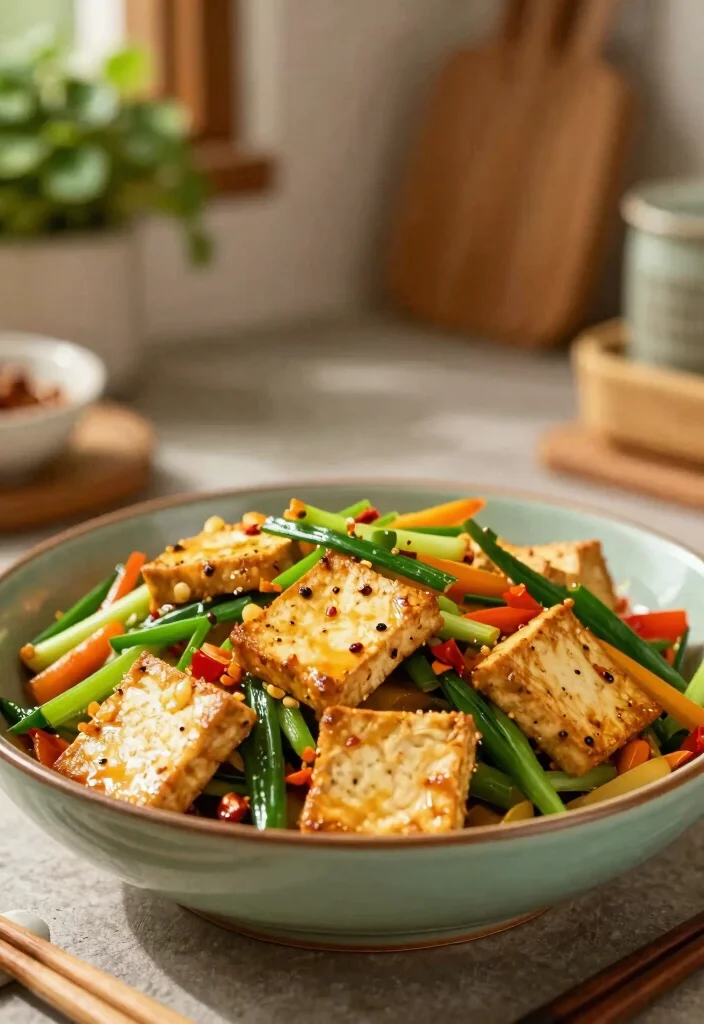 12 Healthy Tofu Recipes for Easy High-Protein Meals - 1. Spicy Tofu Stir-Fry