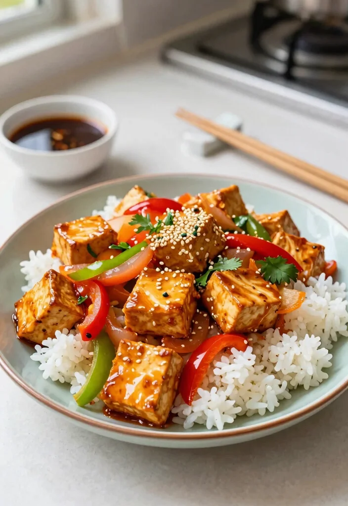 12 Healthy Tofu Recipes for Easy High-Protein Meals - 10. Sweet and Sour Tofu