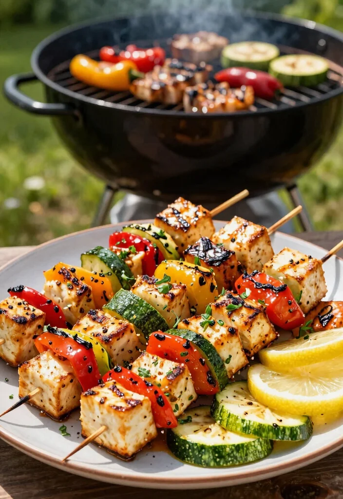 12 Healthy Tofu Recipes for Easy High-Protein Meals - 8. Lemon Garlic Tofu Skewers